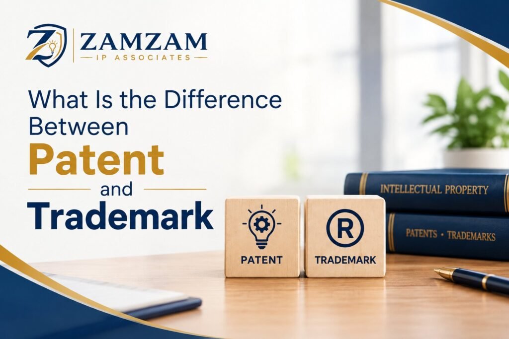 What Is the Difference Between Patent and Trademark